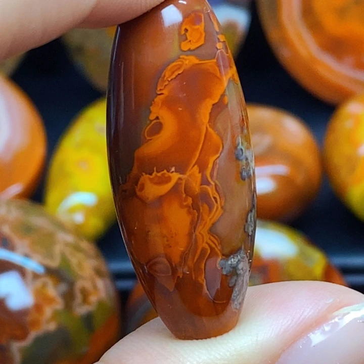 義***下玛瑙/玉髓未镶嵌玛瑙