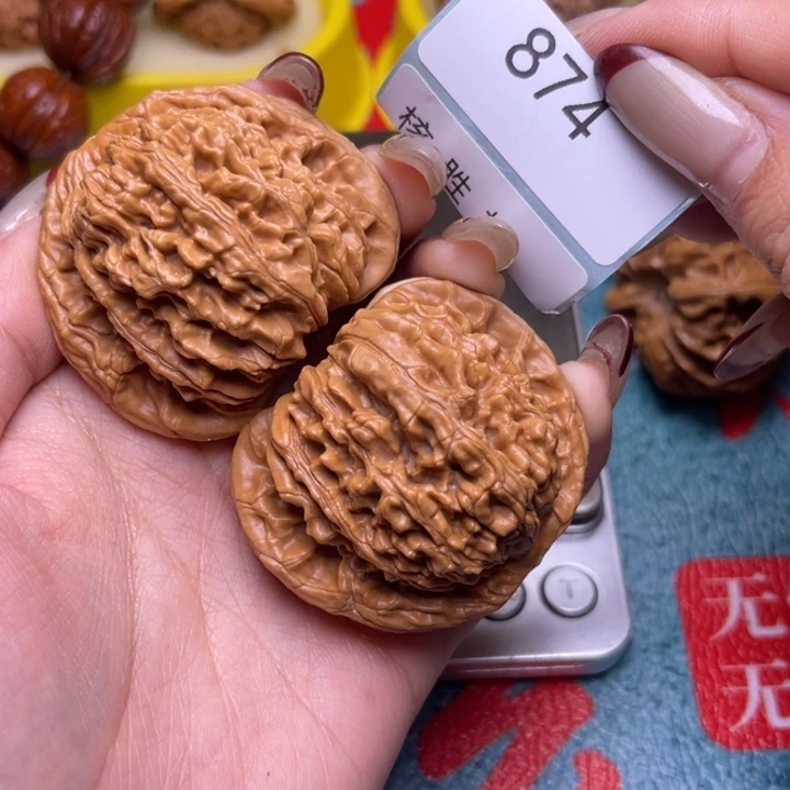 把件文玩核桃四座楼48.874