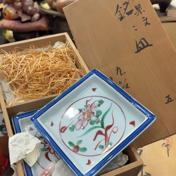 陶瓷古美术置物摆件