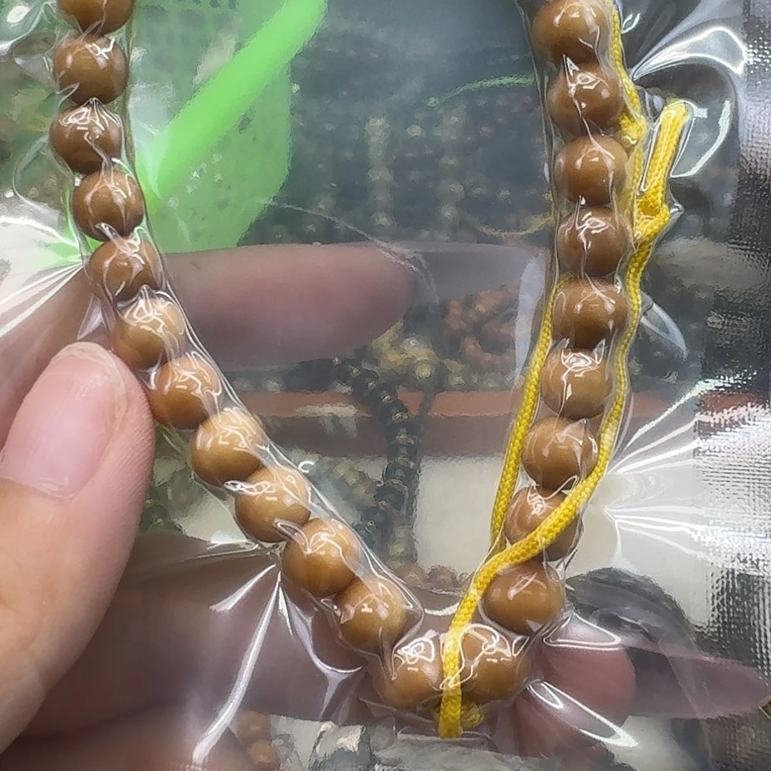 手串星月菩提21傲世糯冰龙脊菩提手持88