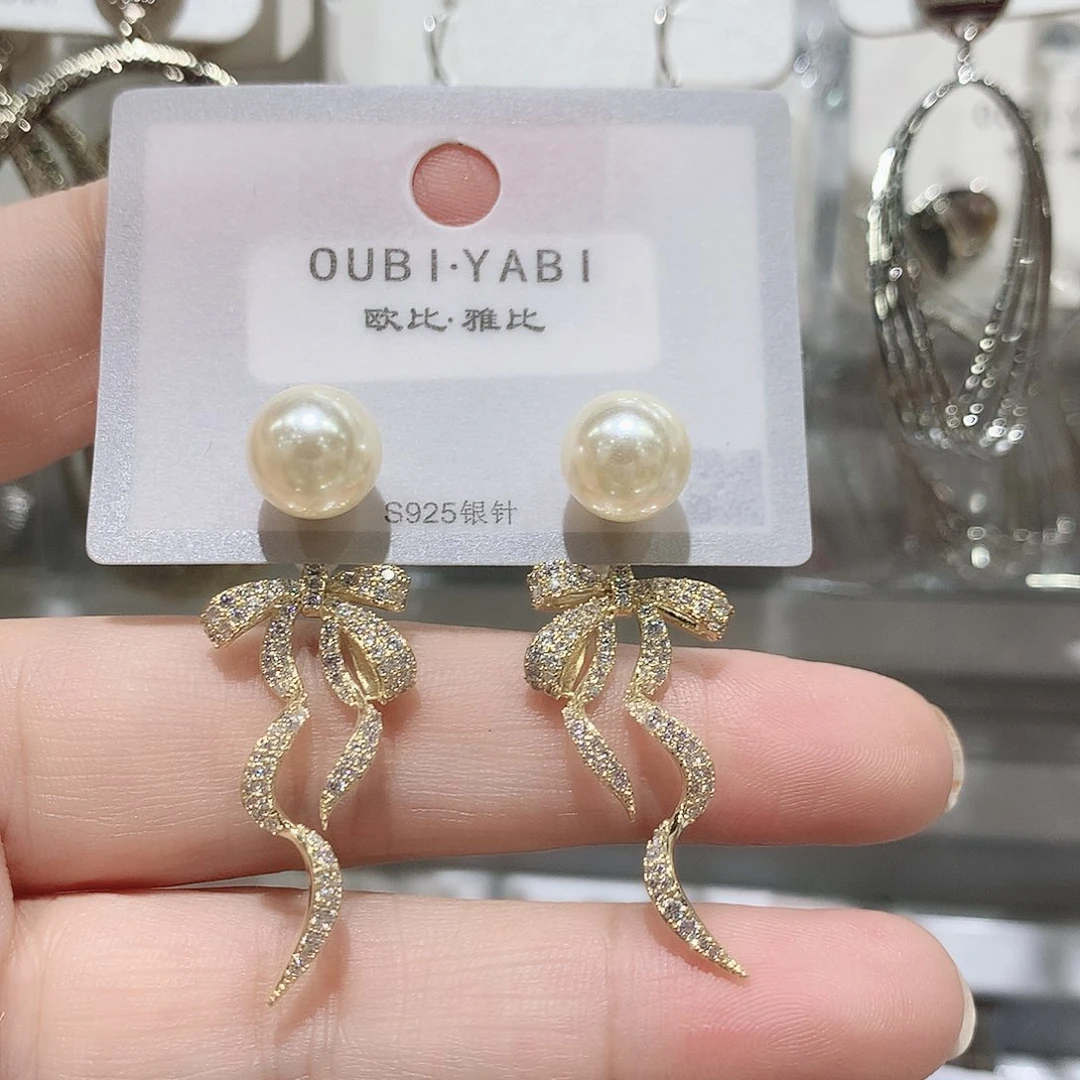 铜合金合金珍珠蝴蝶结