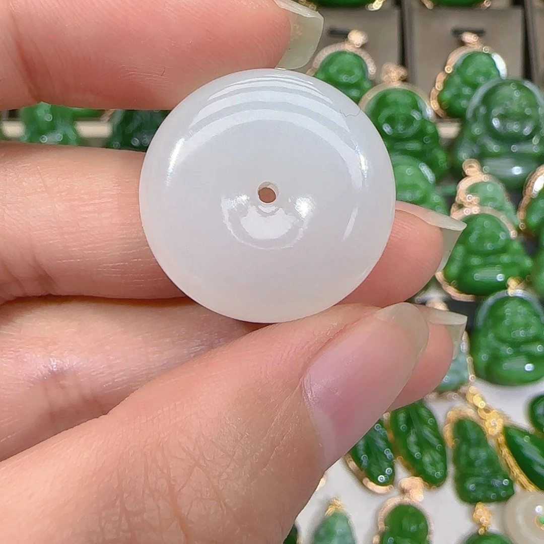 和田玉（白玉）颈饰未镶嵌