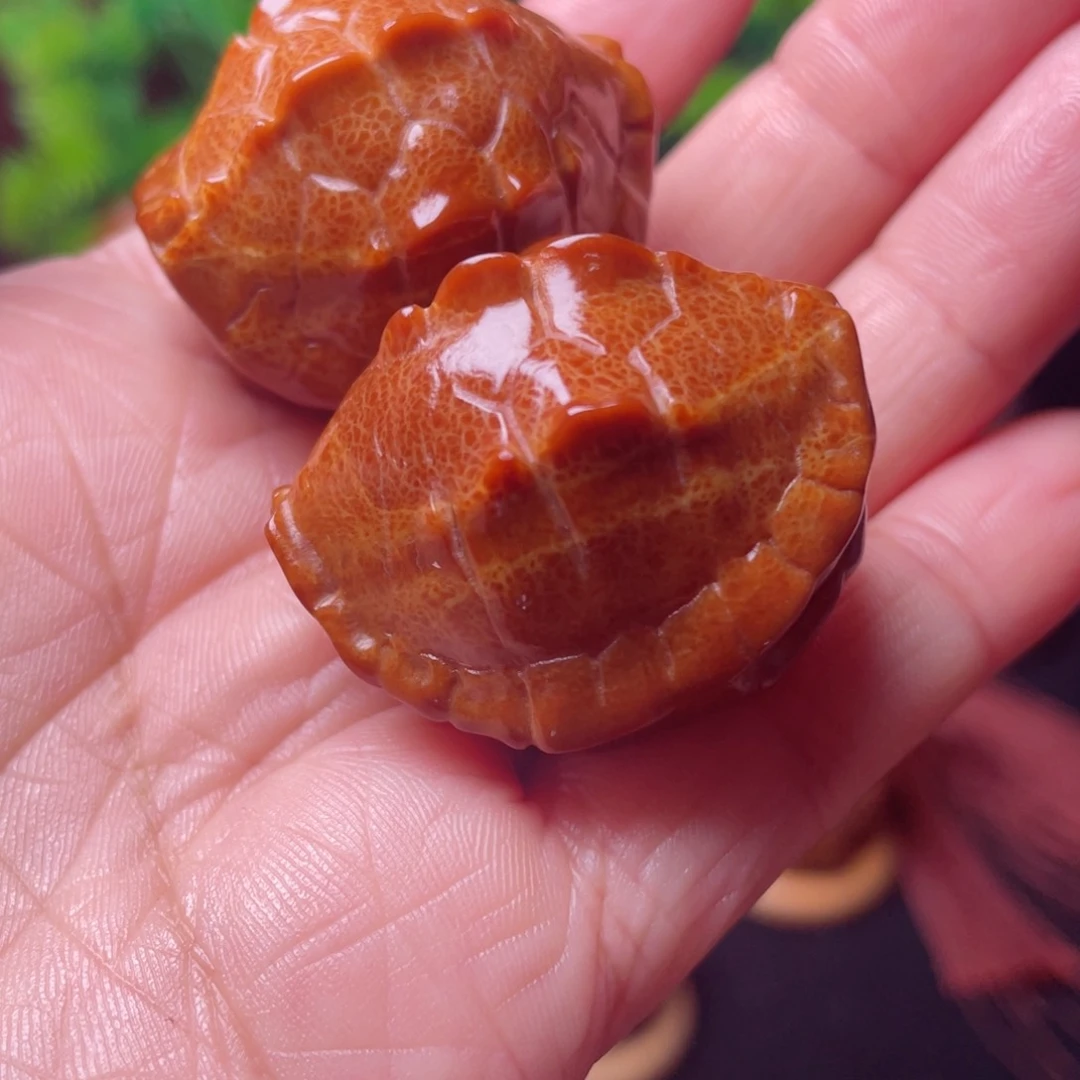 【闪购商品】橄榄核把件龙脊富甲手球