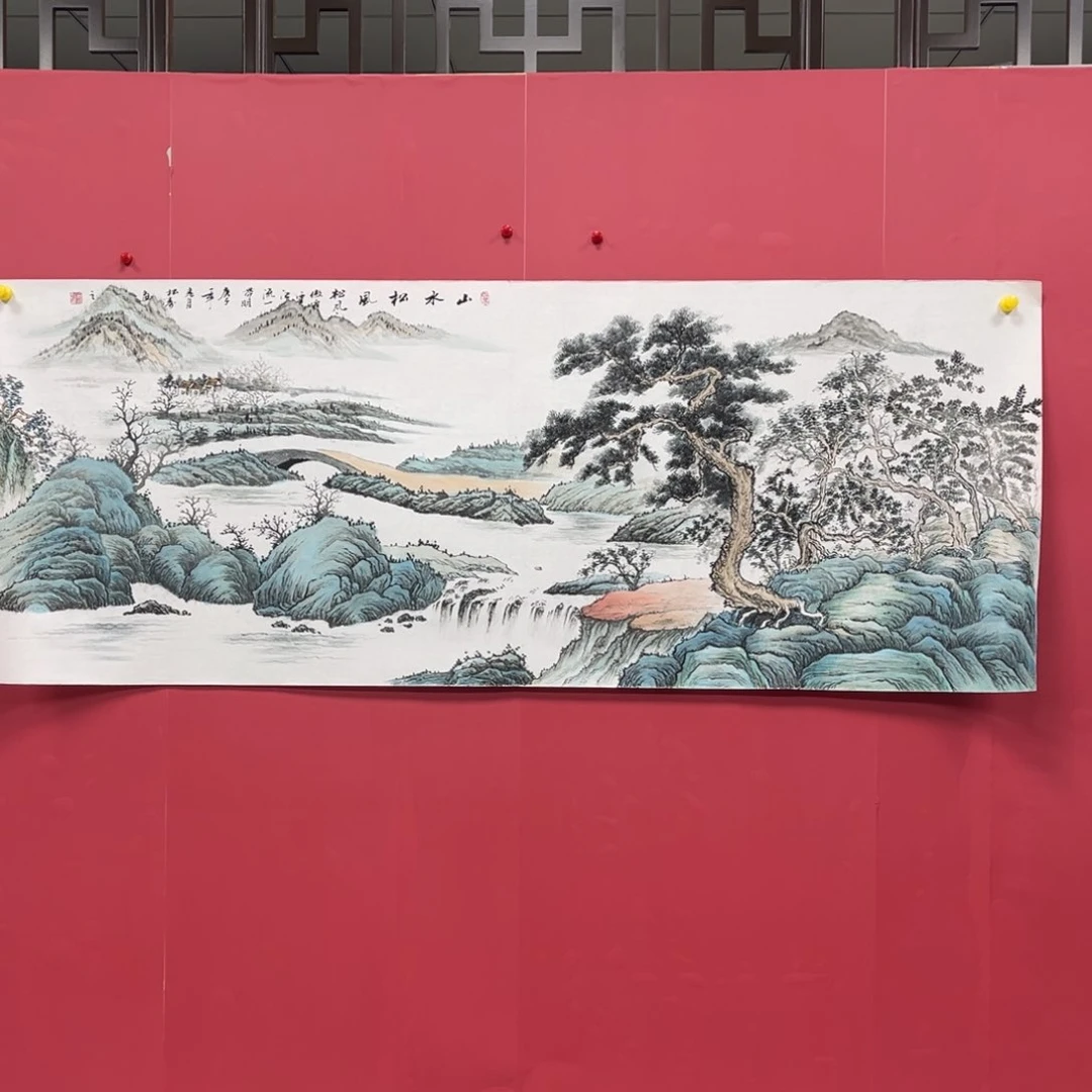 国画国画作品集一个由