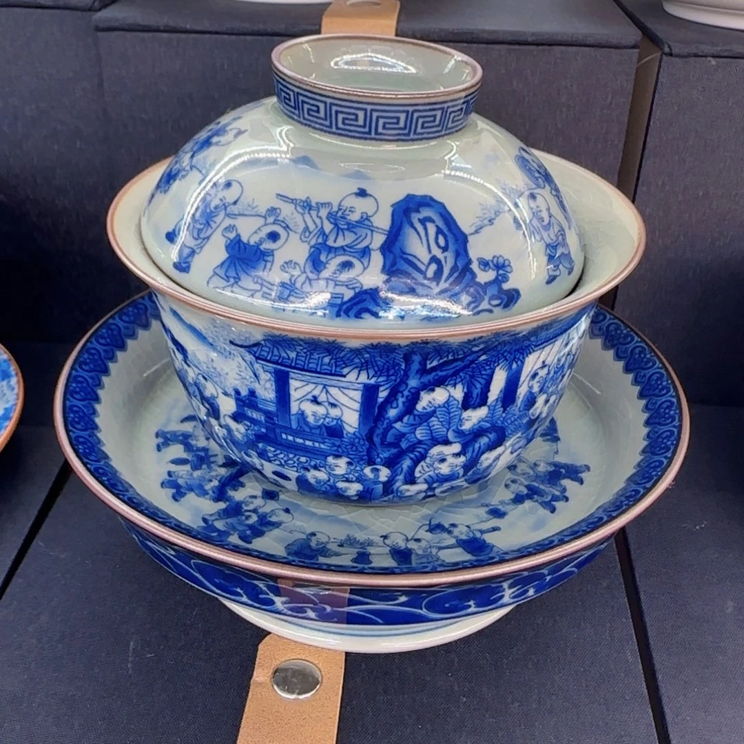 这些盖碗真好看！！！