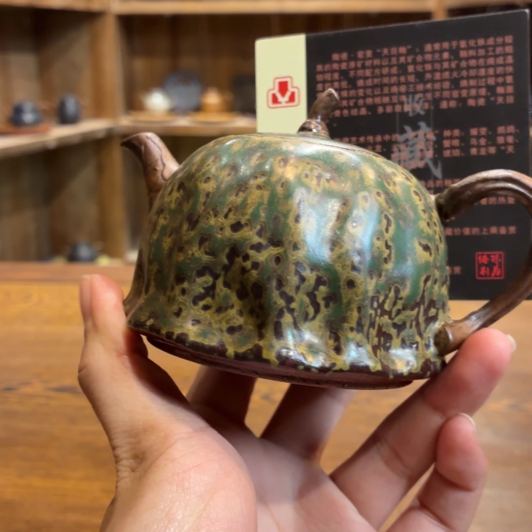 柴烧老岩泥茶器皿