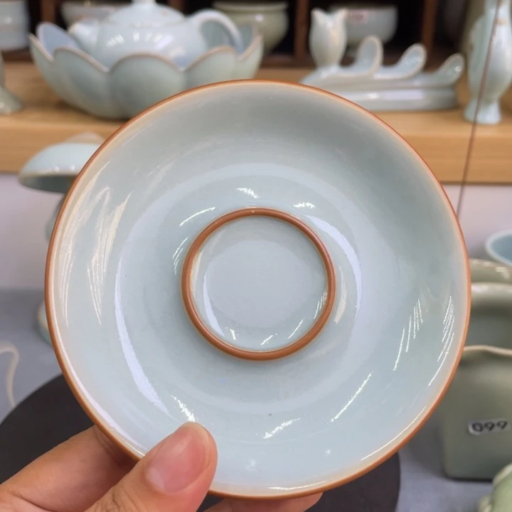 杯子天青汝窑杯垫