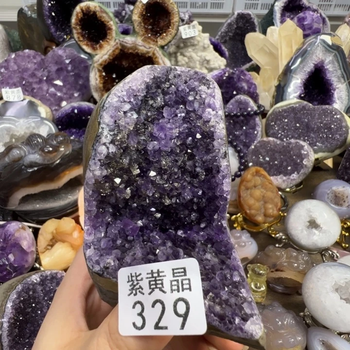 未镶嵌大型摆件（非配饰）紫晶329