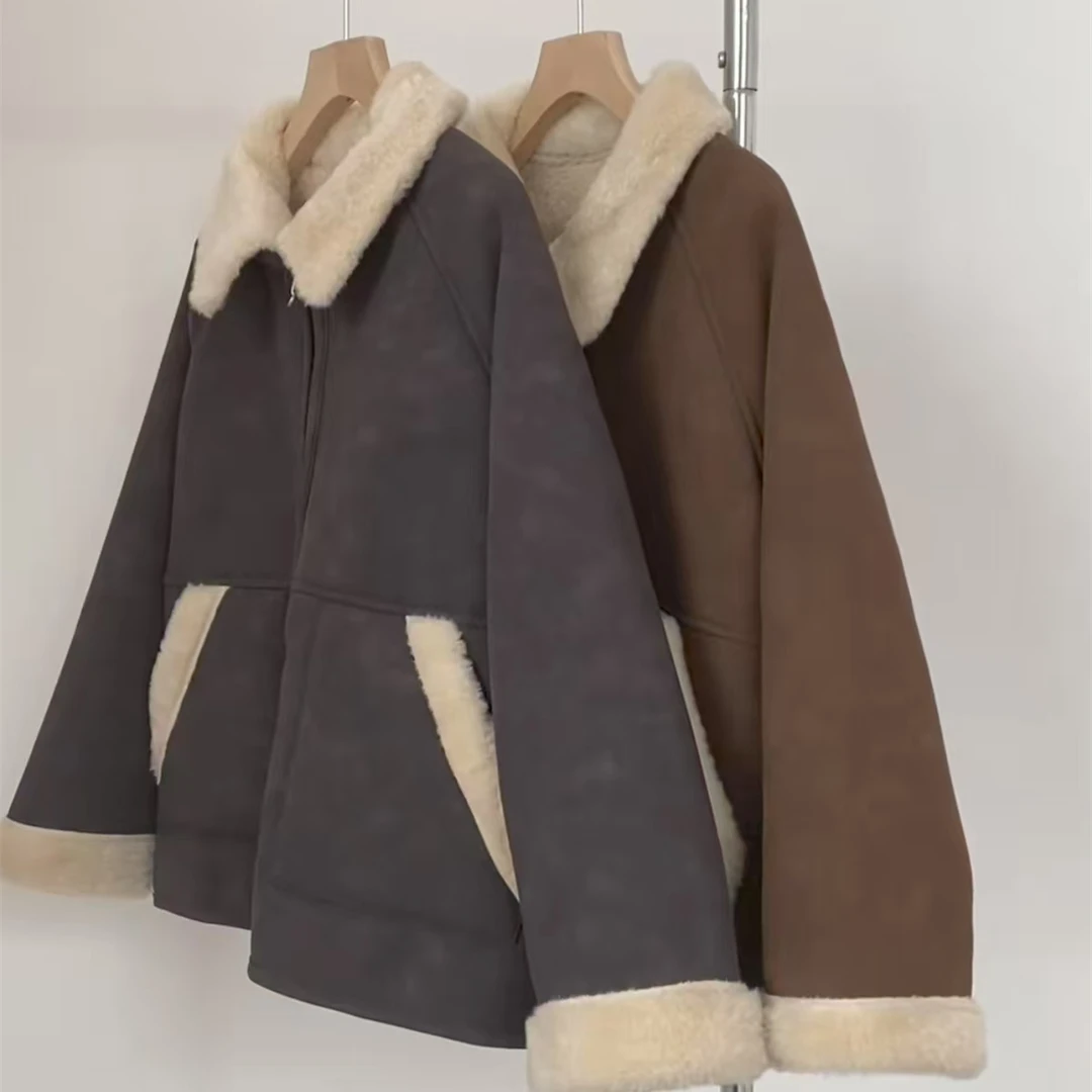 清7175毛绒领棉服no.退no.换