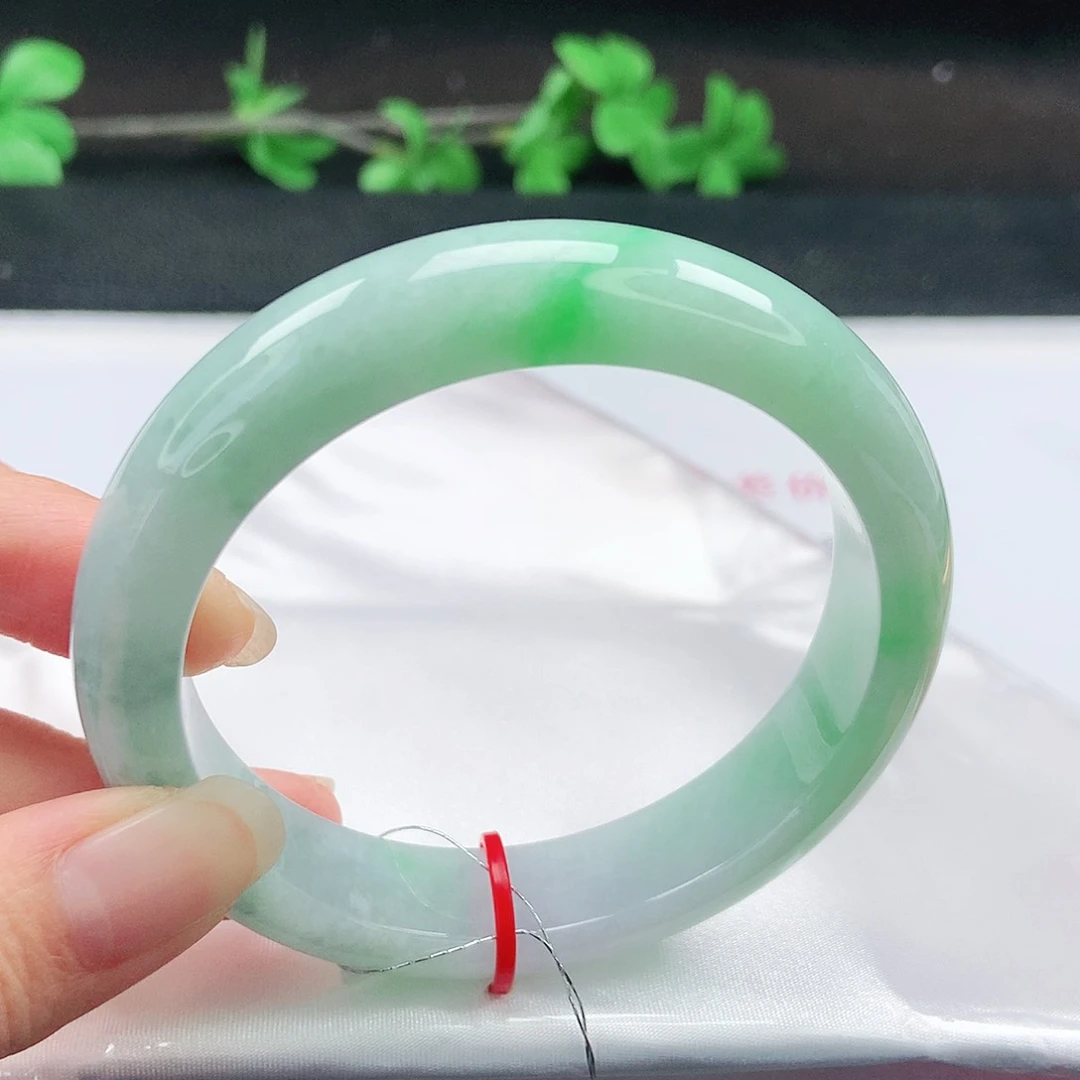 未镶嵌手镯翡翠59圈