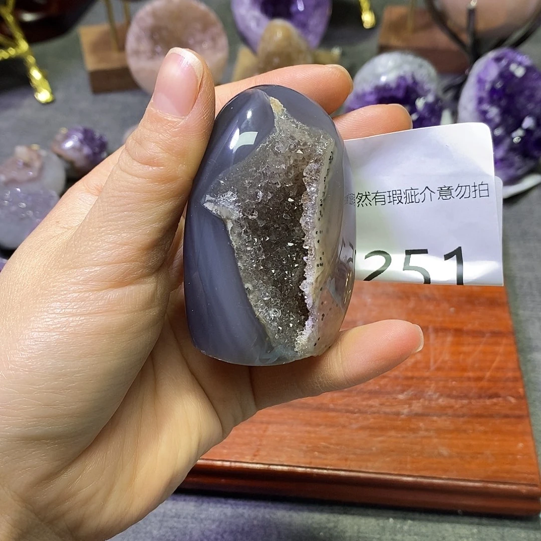 未镶嵌珠宝半成品紫晶