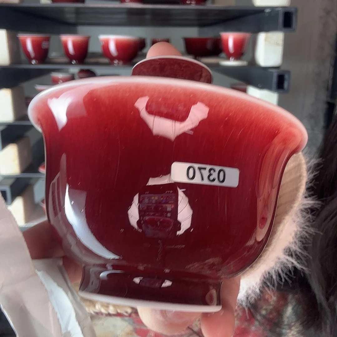 瓷片景德镇郎红陶瓷