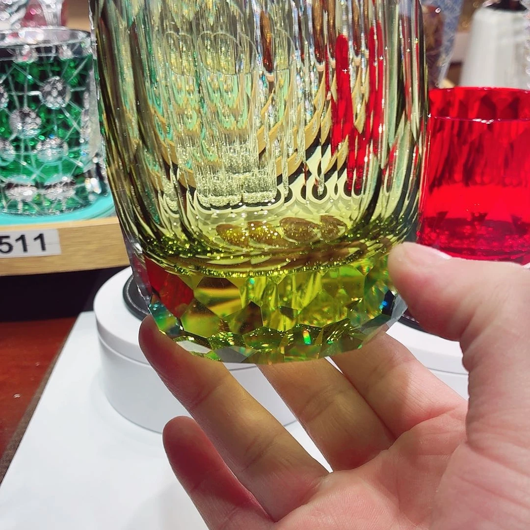 丹***露水晶玻璃无盖款威士忌酒