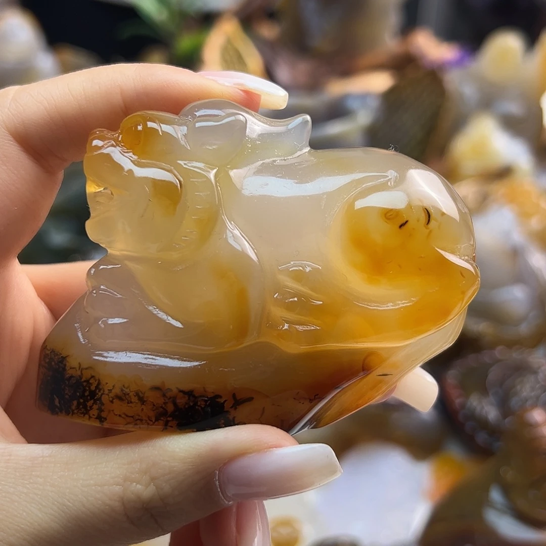 玛瑙/玉髓未镶嵌颈饰