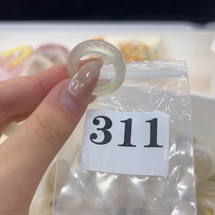 合金戒指玛瑙/玉髓311港18