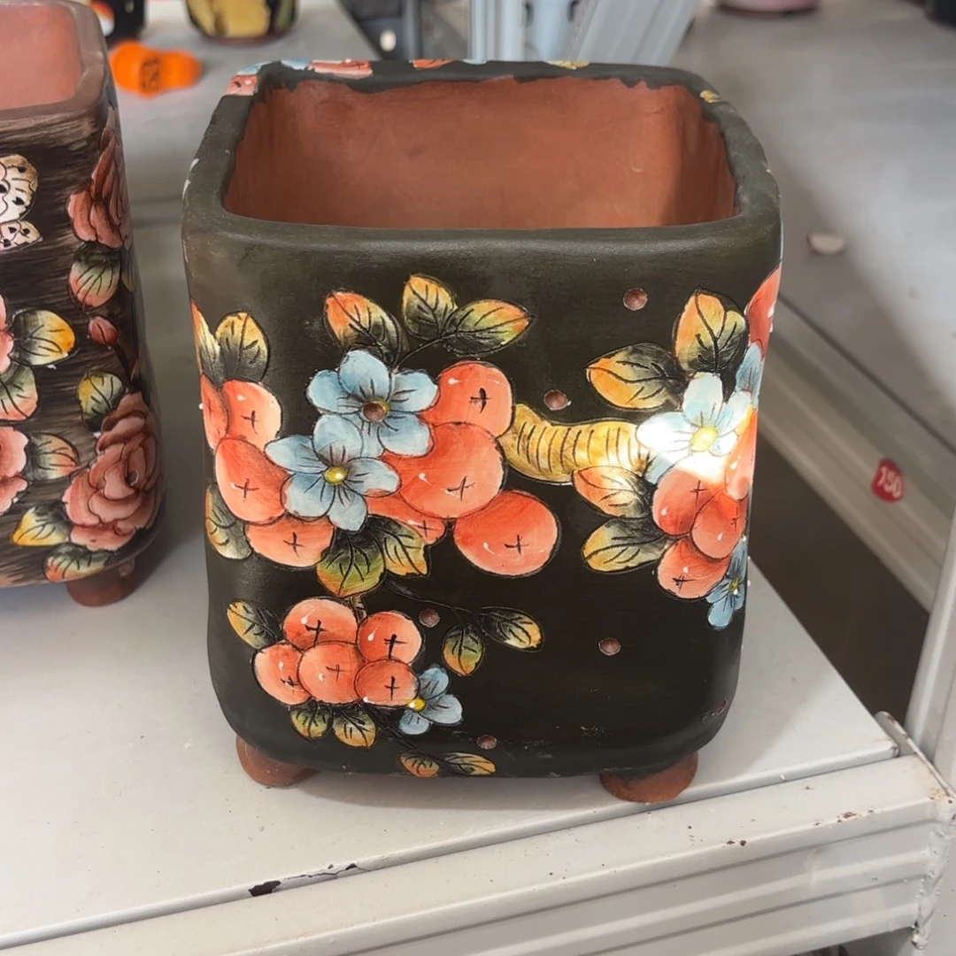 景德镇手绘花盆陶瓷13/18