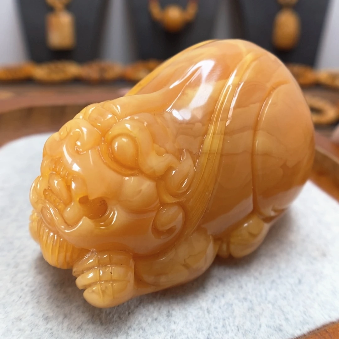 蜜蜡项链未镶嵌吊坠