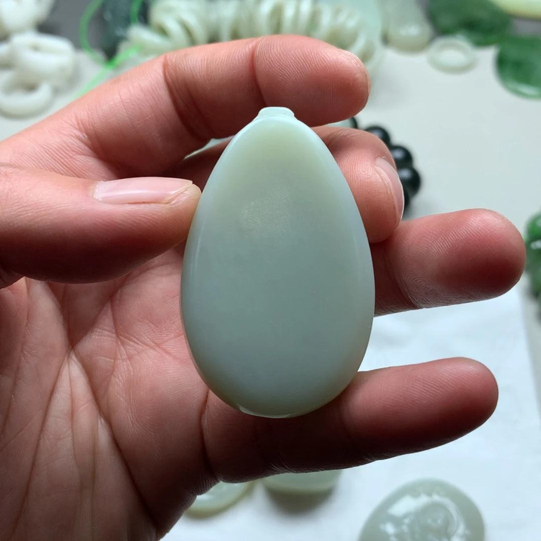 和田玉挂件未镶嵌M***.