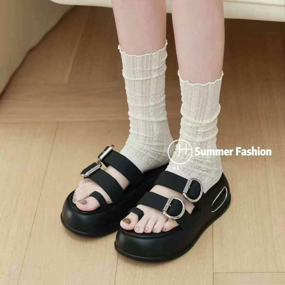 现货G4｜高端真皮羊里重工凉鞋女鞋｜标准尺码｜325-3