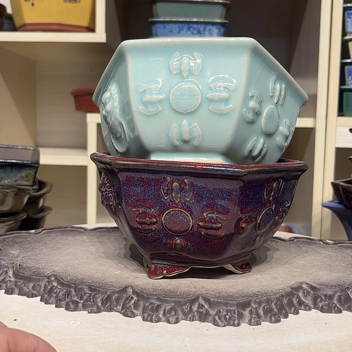 紫砂花盆瑕疵9-15-2