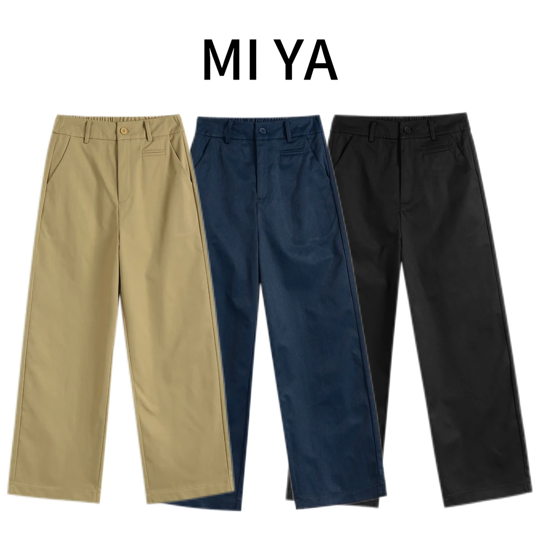 【环保抗皱神裤】25春季新款窄版直筒裤九分裤显瘦高腰裤高腰通勤