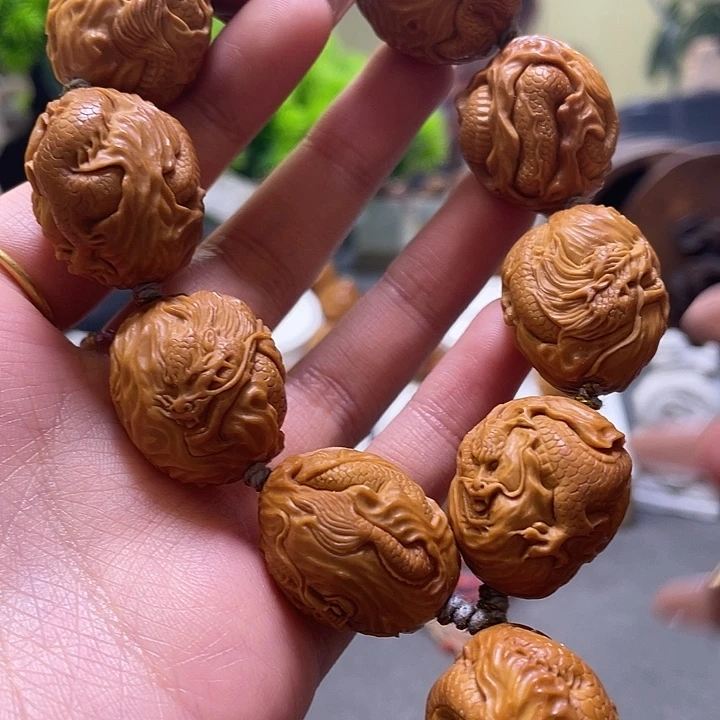 十***方橄榄核吊坠橄榄核雕
