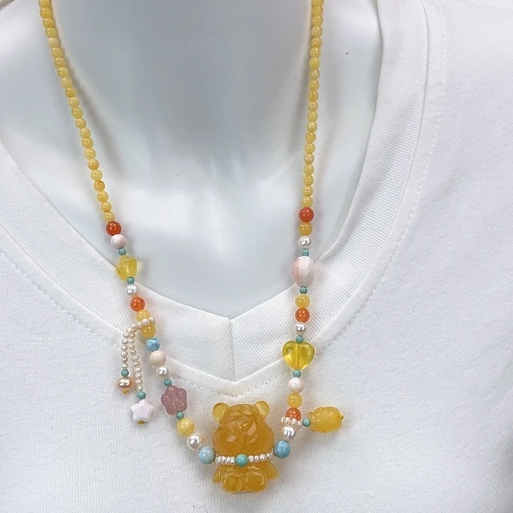 琥珀裸石未镶嵌蜜蜡