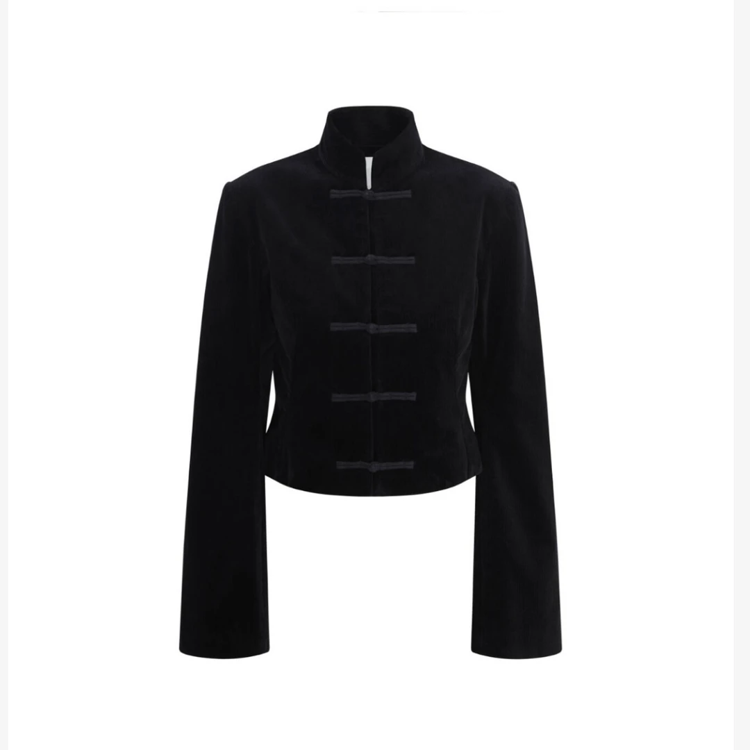 SAMUEL.GUI YANG AW25BJT05长袖上衣