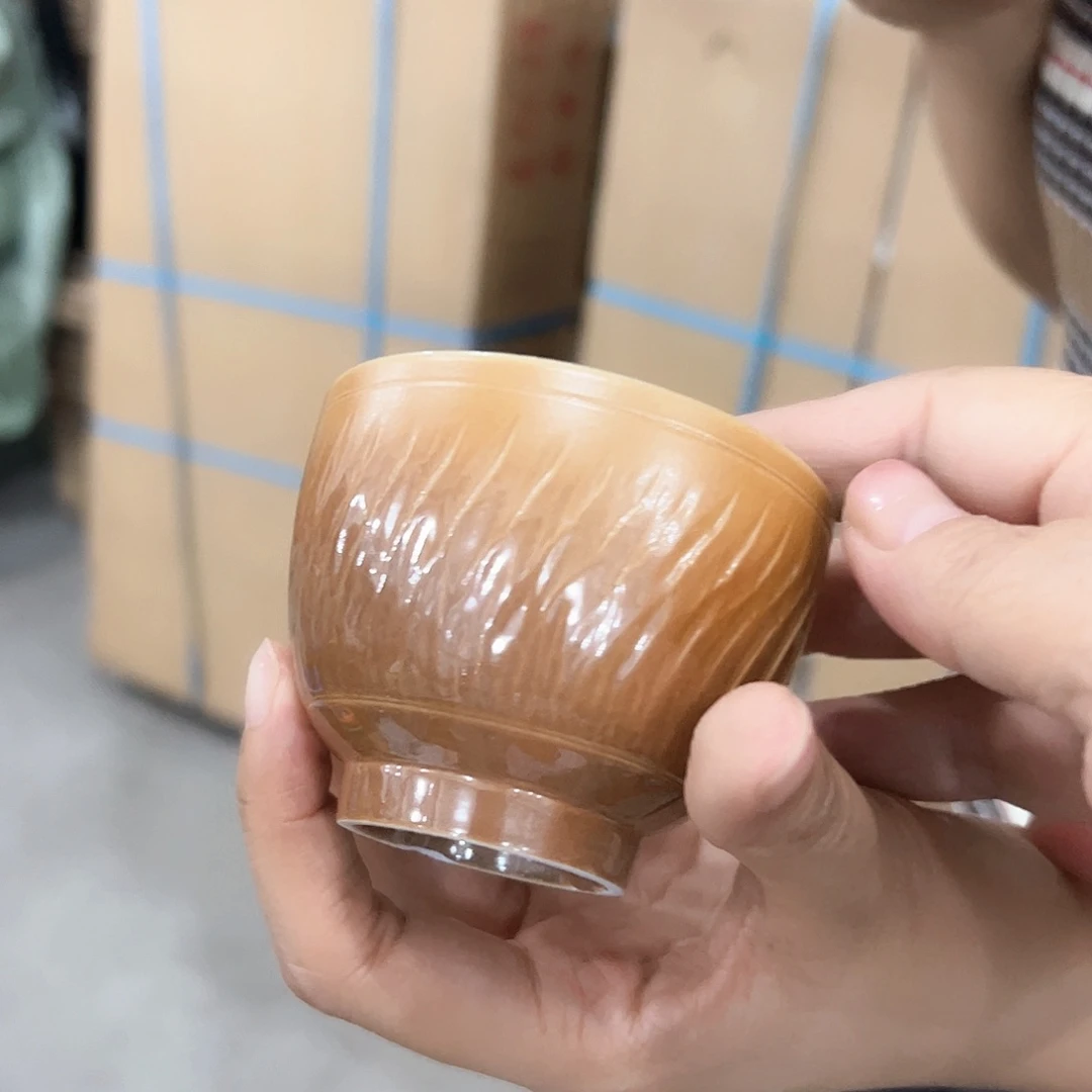 龙泉云间青瓷小米茶器