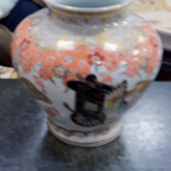 瓷片瓷制作工艺品摆件