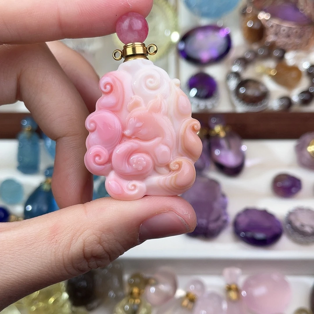 水晶颈饰未镶嵌J****?天然水晶吊坠449