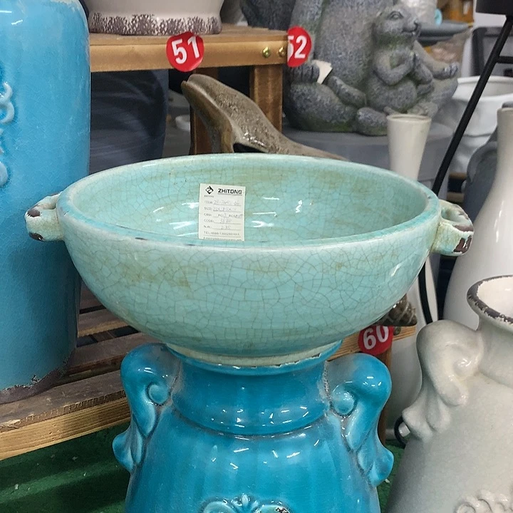 红陶明高11宽31口25，水培