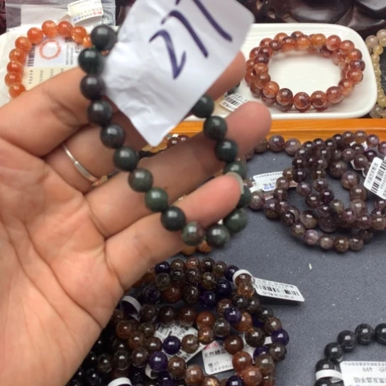 水晶手链未镶嵌天然