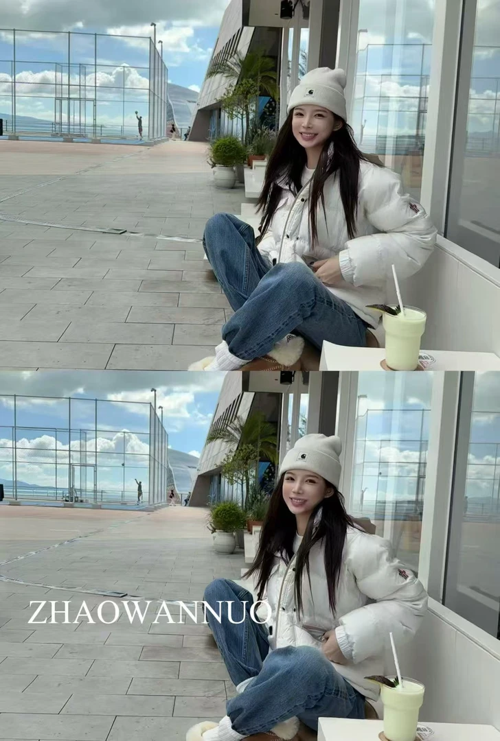 ZHAO WANNUO 丨M*C二合一90白鸭绒羽绒棉服（袖子可拆卸）NC0916