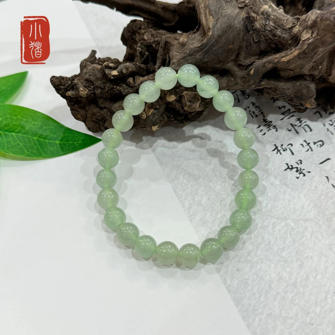 【小猪甄选】SSA007新疆金丝玉东陵玉手串卡8多样性发其一