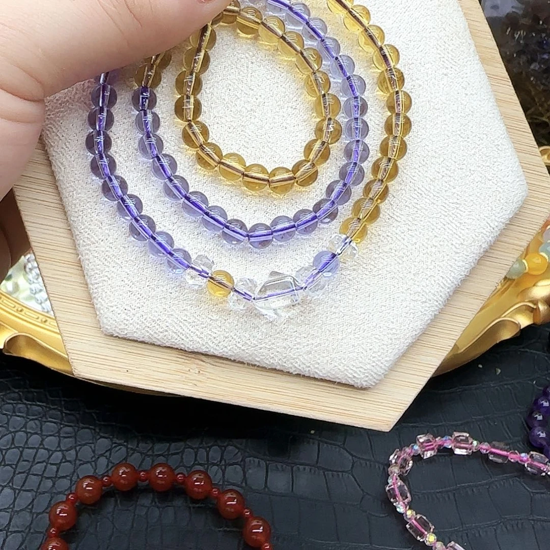 水晶未镶嵌手链水晶