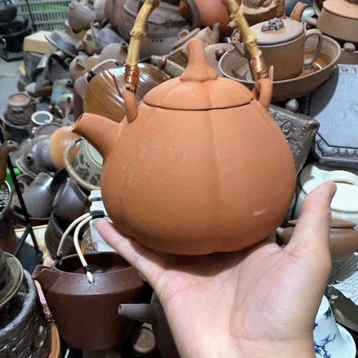 瓷片荷花绽放了我想去了一个多礼拜