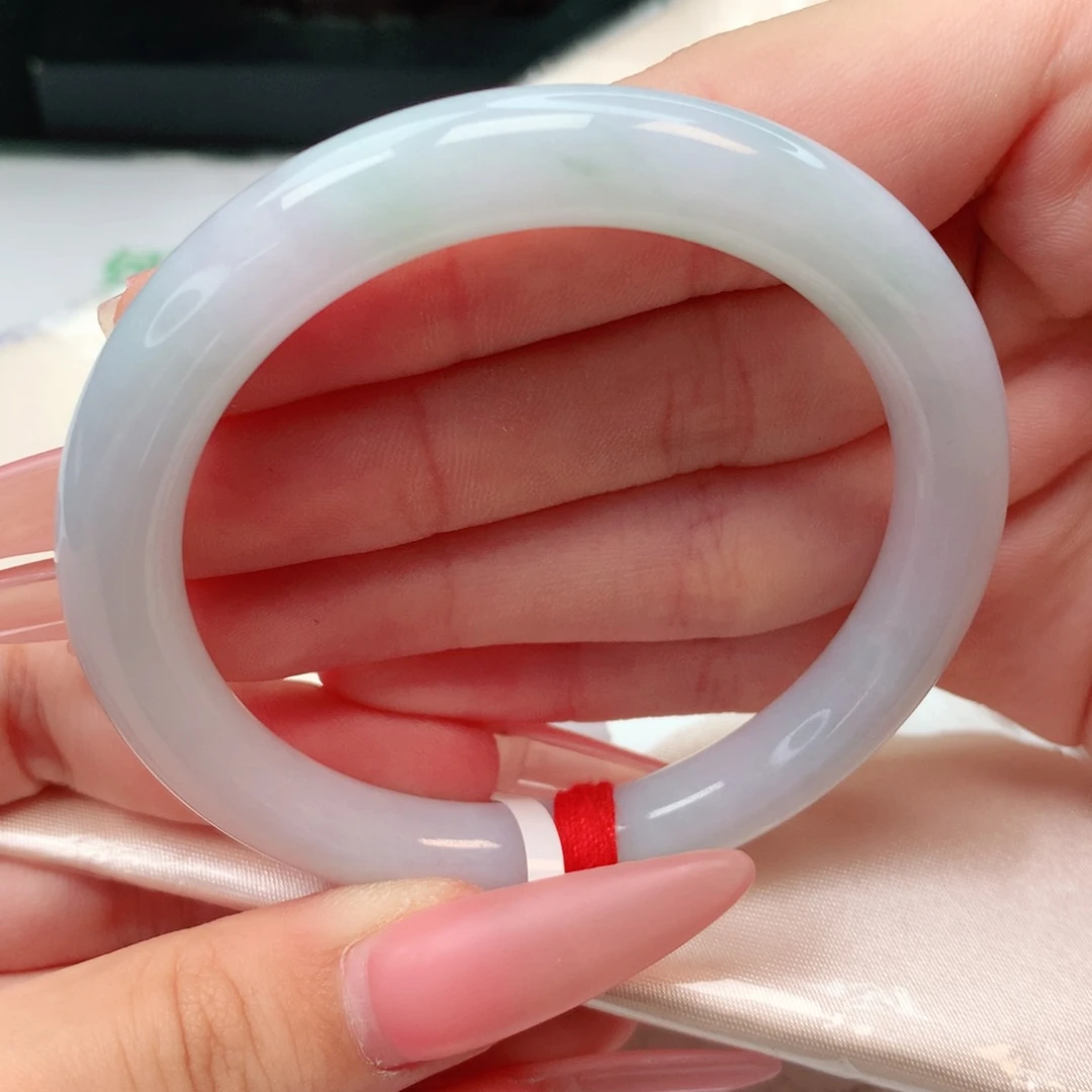 未镶嵌手镯翡翠圆条54