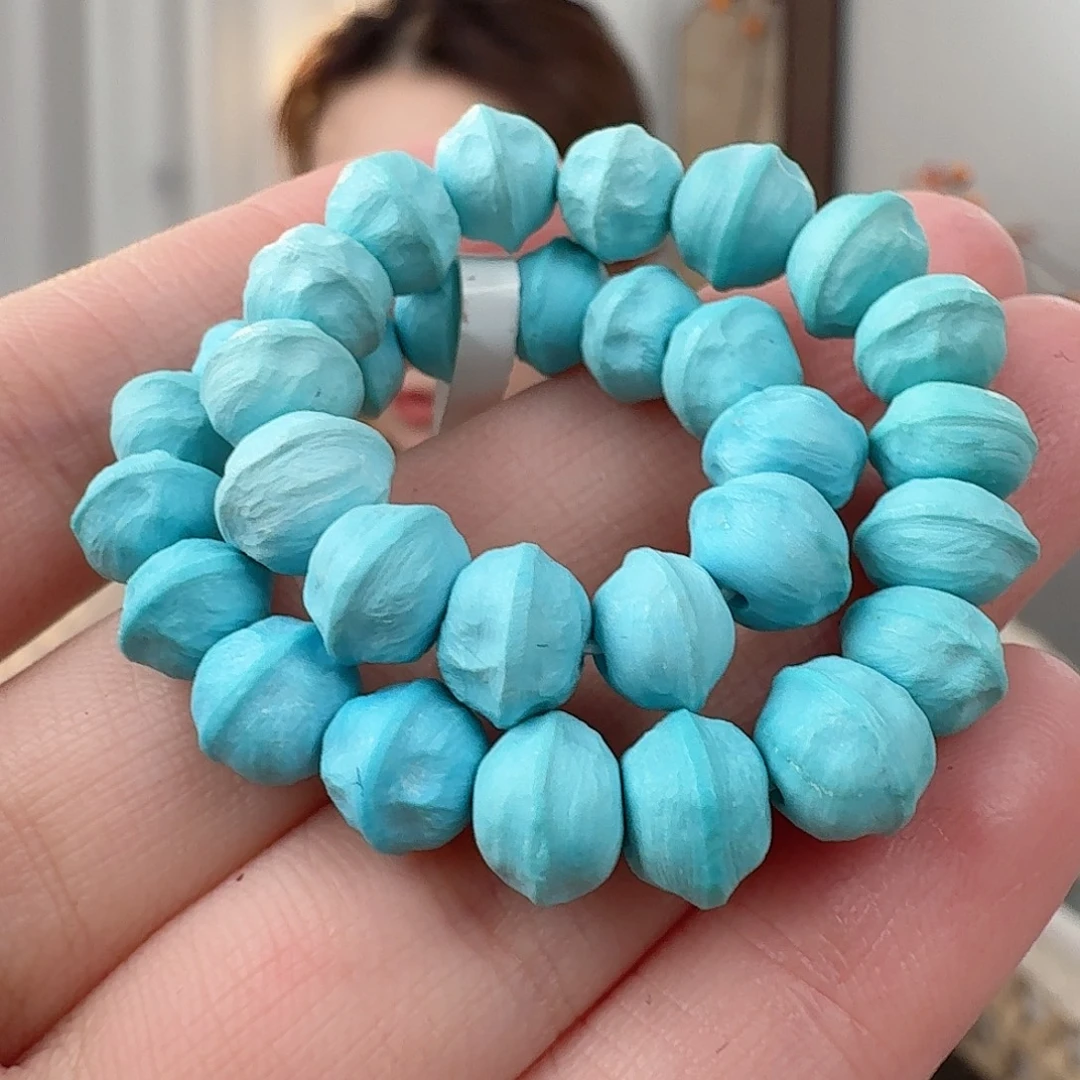 绿松石未镶嵌珠宝半成品