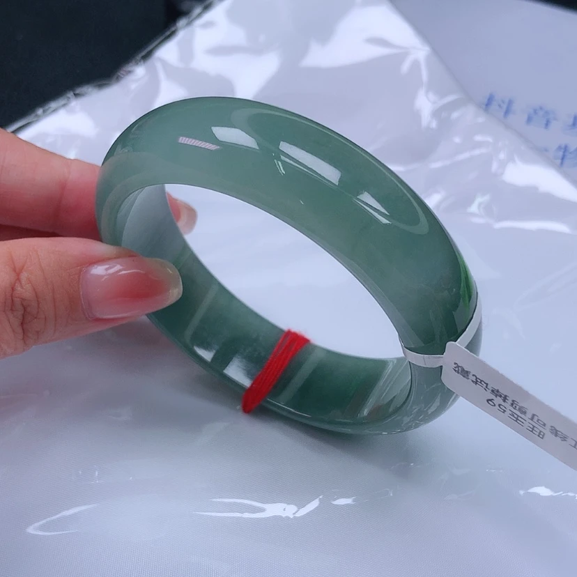 【闪购商品】未镶嵌手镯翡翠5859大轮胎