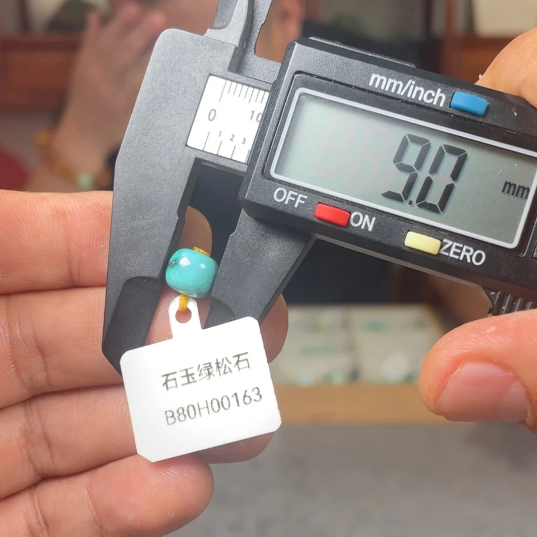 绿松石未镶嵌颈饰