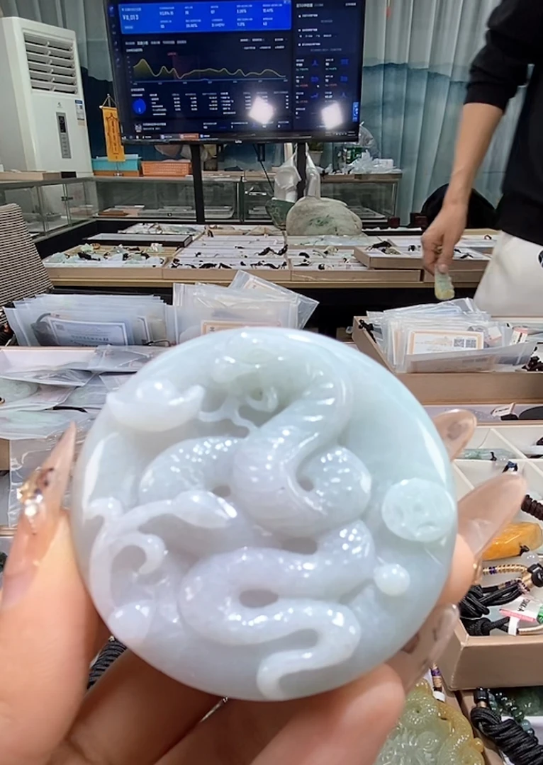 天然缅甸翡翠A货未镶嵌