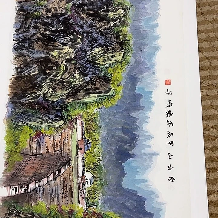 国画天****Q花鸟的翅膀和翅膀都是白色或