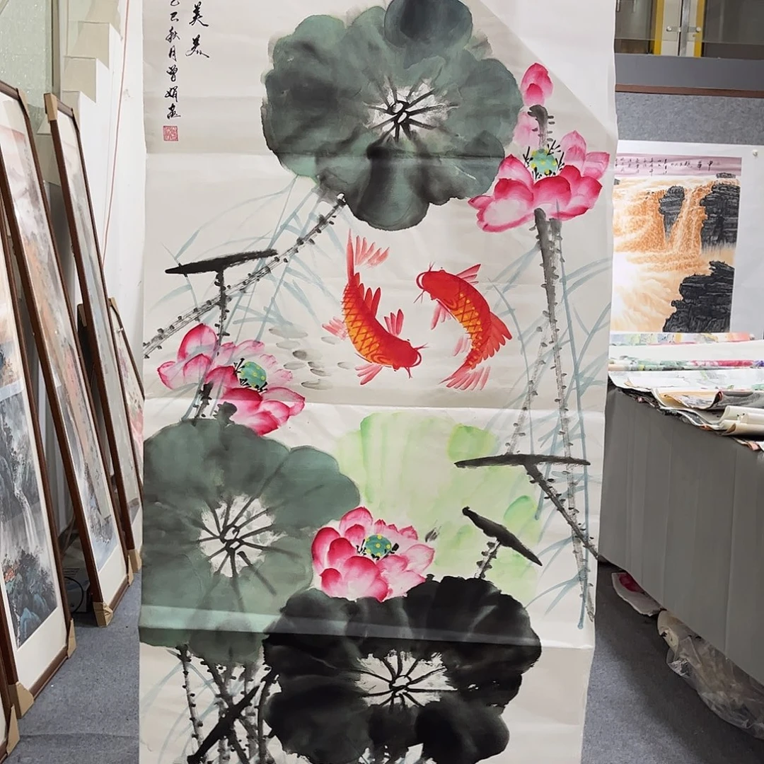 国画LT国画作品单幅任发