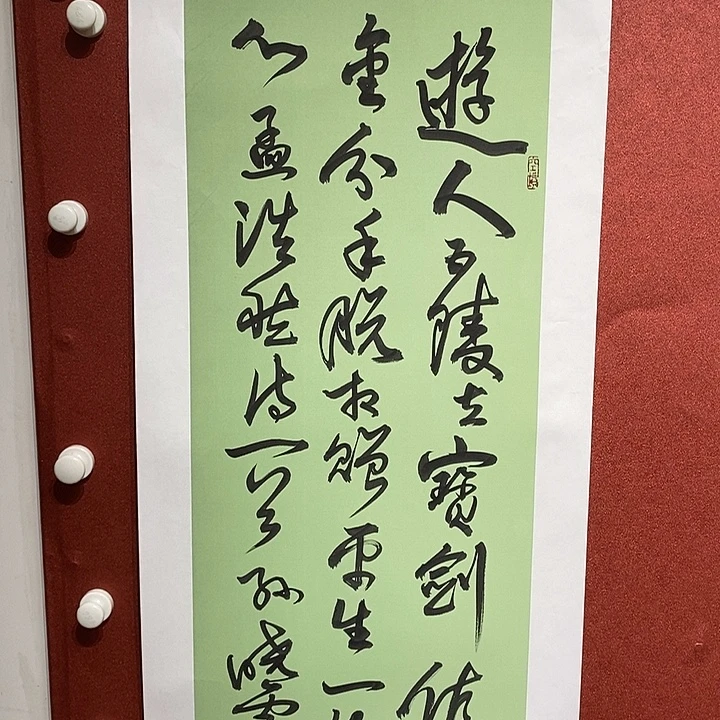 书法游人直播大漏