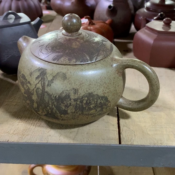 紫砂茶壶原矿手工46