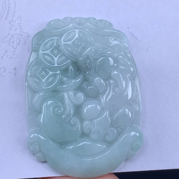 颈饰未镶嵌翡翠貔貅