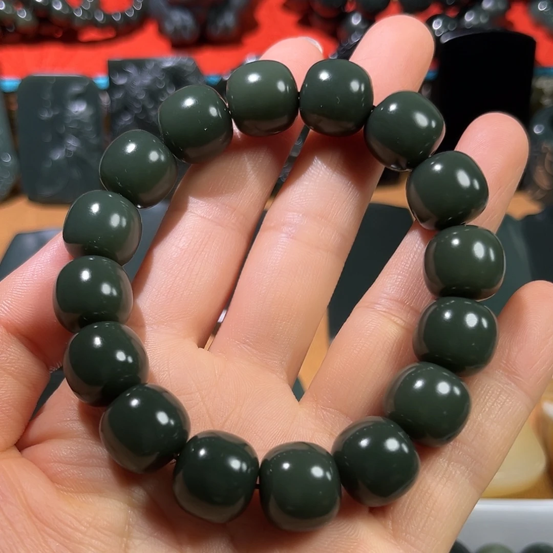 和田玉（青玉）未镶嵌颈饰