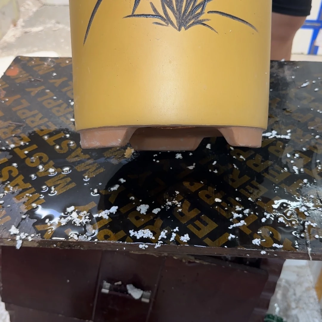 紫砂花盆口径17.22口径