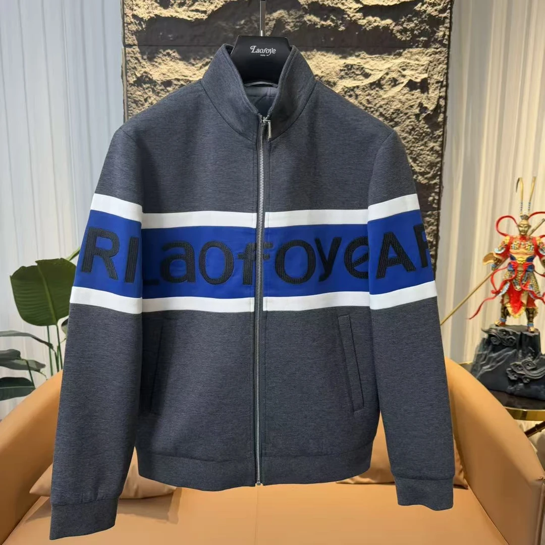 【VanJazny】QC高端男士潮流百搭时尚运动夹克F76023w058